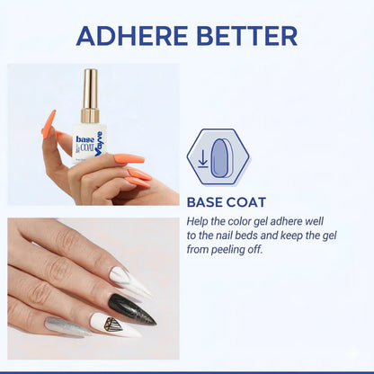 GV959 Vayve Gel Base Coat 15ml | Strong Adhesion UV/LED Soak-Off Base Coat
