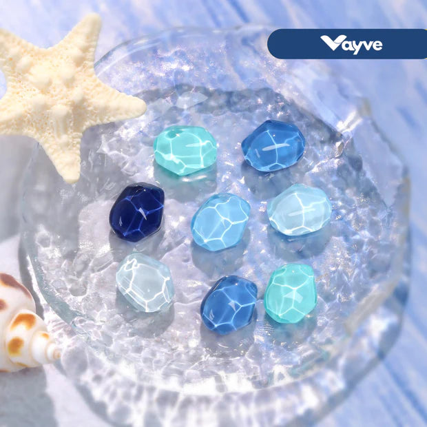GV951 Vayve Oceana Blue Gel Polish Set – 6 Ocean-Inspired Shades