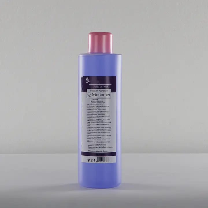 GV718 Monomer Acrylic Nail Liquid 1000ml – Professional Acrylic Monomer for Nail Extensions, Acrylic Powder & 3D Nail Art