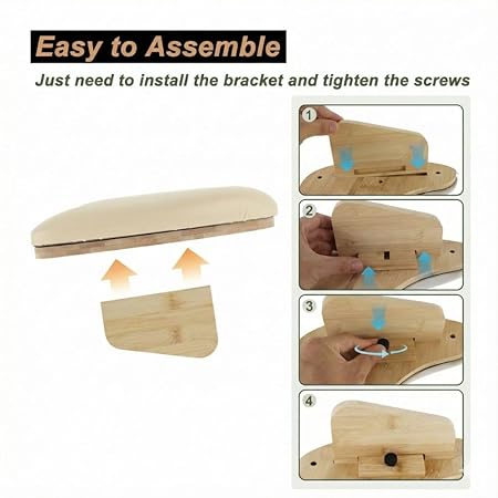 GV832 THR3E STROKES Armrest for Nails Tech Nail Hand Rest DIY Non-Slip Base Professional Practical Durable Accessories for Manicure Home Salon (BAMBOO PILLOW 36)