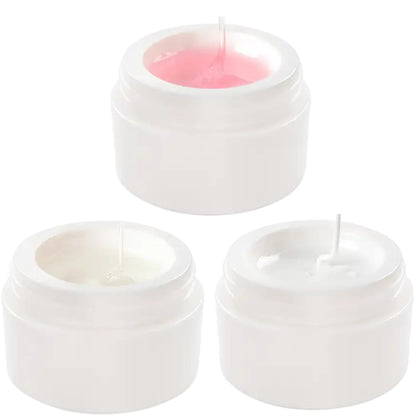 GV607 Sina UV Gel for Nail Extension – Pink, White & Clear (15g Each)