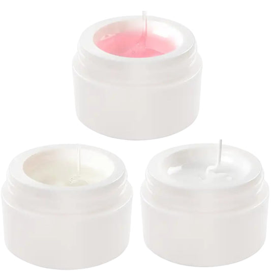 GV607 Sina UV Gel for Nail Extension – Pink, White & Clear (15g Each)