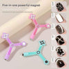 GV1118 4-in-1 Cat Eye Magnet Pen for Magnetic Gel Polish – Multi-Function Nail Art Magnet Tool for 3D, French, Flower & Galaxy Effects