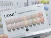 GV557 UOMI 9pcs Gel Polish Set With Shade Card 15ml (V9007)