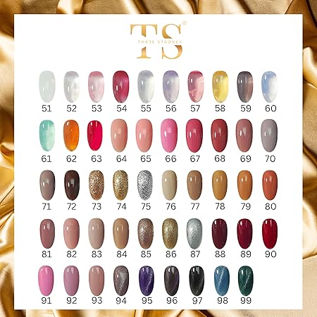 GV189 THR3E STROKES Professional UV Gel Nail Polish, HEMA-FREE Lasts Upto 21 Days, Super Glossy Finish, Non-Chipping, Non-Smudging, Quick Drying Nail Polish,15 ml (15ML)
