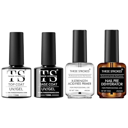 GV205 THR3E STROKES Poly Gel Nail Kit: PolyGel with Slip Solution Mini U V Nail Light Poly Nail Gel Kit for Beginners with Everything Extension ( MINIMUM 180S TO DRY) (JADE KIT)