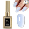 GV233 THR3E STROKES Jelly Gel Nail Polish, 15ml Sheer Neutral Translucent Soak Off Gel Polish, UV Light Cure for Nail Art DIY (UV LAMP NEEDED)(MACHINE SE SUKHENGI) (60 - SKY BLUE,)