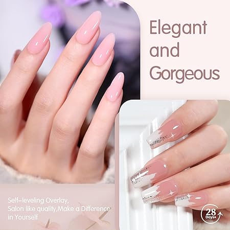 GV242 THR3E STROKES Gel Nail Polish Set Gel Polish Orange Hot Pink Blue Yellow Green Purple Vibrant Spring Summer Gel Polish 7ML (UV/LED LIGHT REQUIRED) (NUDE 234, 7.5ML)