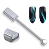 GV256 THR3E STROKES Double-head Magic Magnet Stick For 3D Magnetic Cat Eye Gel Nail Polish Nail Art Manicure Tool (DOUBLE END)