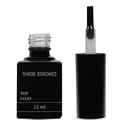 GV339 THR3E STROKES Soak Off UV LED Gel Nail PolishNo Wipe Top Coat (12 ml)