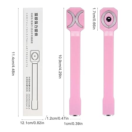 GV340 THR3E STROKES Cat Eye Magnet for Nail Art, Strong Suction Nail Magnets Set, Manicure Design Salon DIY Accessories