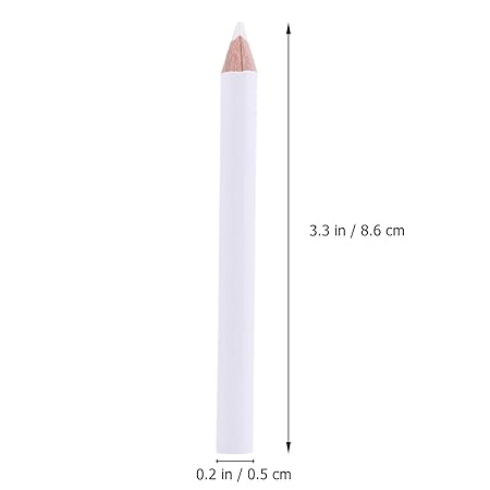 GV341 THR3E STROKES 10Pcs White Rhinestone Picker Dotting Pencil For Picking Up Stones And Nail Things Nail Art Decoration Tools Rhinestones Pickup Wax Pen