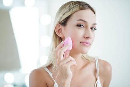 GV352 THR3E STROKES Makeup Sponge Set Beauty Blender with Egg Case, Soft Sponge For Liquid Foundation, Creams, and Powders, Latex Free Wet and Dry Makeup ( 4 Big + 3 Mini-7 Pcs set) (MULTICOLOUR,ASSORTED COLOUR) With Plastic Jar