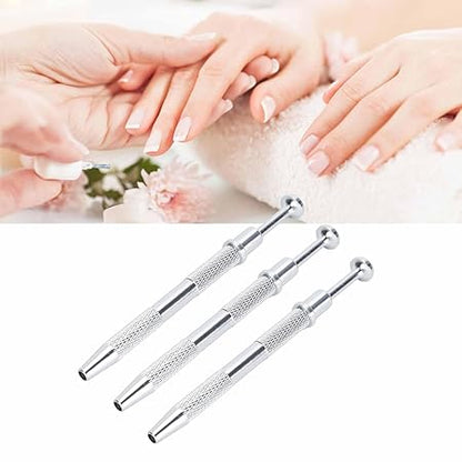 GV414 THR3E STROKES Nail Ombre Brushes, Sponge Holder Pen for Fade Gradient Ombre Nail Art Manicure