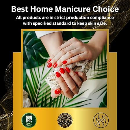 GV43 THR3E STROKES Hema Free Gel Nail Polish Set 6 Colors Gel Polish Manicure Nail Art DIY Home Gifts for Women Girls Rainbow Nails 15ML X 15ML (UV LAMP REQUIRED)(MACHINE SE SUKHENGI) (BLUE LAVENDER 15,12,13,11,18,19, 15ml)