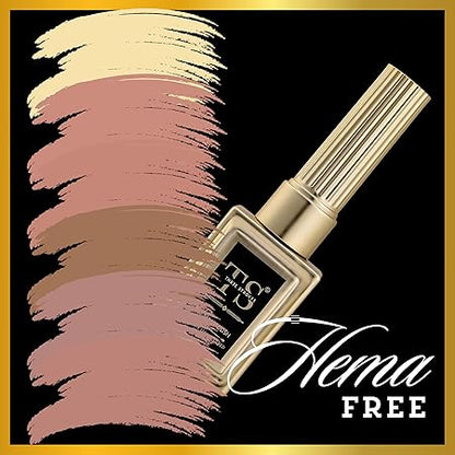 GV446 THR3E STROKES Hema Free Gel Nail Polish Set 6 Colors Gel Polish Manicure Nail Art DIY Home Gifts for Women Girls Rainbow Nails 15ML X 15ML (UV LAMP REQUIRED)(MACHINE SE SUKHENGI) (NUDE BITCH 02,06,10,84,93,82, 15ml)