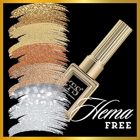 GV450 THR3E STROKES Hema Free Gel Nail Polish Set 6 Colors Gel Polish Manicure Nail Art DIY Home Gifts for Women Girls Rainbow Nails 15ML X 15ML (UV LAMP REQUIRED)(MACHINE SE SUKHENGI) (THE BLING 74,86,73,85,75,87, 15ml)