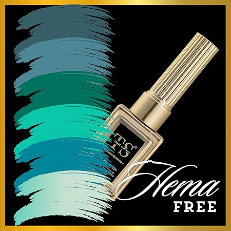 GV451 THR3E STROKES Hema Free Gel Nail Polish Set 6 Colors Gel Polish Manicure Nail Art DIY Home Gifts for Women Girls Rainbow Nails 15ML X 15ML (UV LAMP REQUIRED)(MACHINE SE SUKHENGI) (TURQUOISE QUEEN 17,16,28,25,26,61, 15ml)