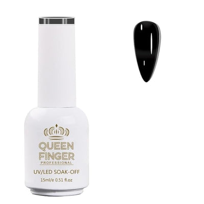 GV478 QUEENFINGER Gel Nail Polish 1 Pcs 15ml Soak Off Spring Gel Polish Nail Art Manicure Salon DIY Gel Nail Design Decoration at Home Uv Nail Lamp Needed (1-100)