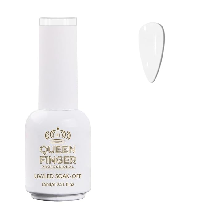 GV478 QUEENFINGER Gel Nail Polish 1 Pcs 15ml Soak Off Spring Gel Polish Nail Art Manicure Salon DIY Gel Nail Design Decoration at Home Uv Nail Lamp Needed (1-100)