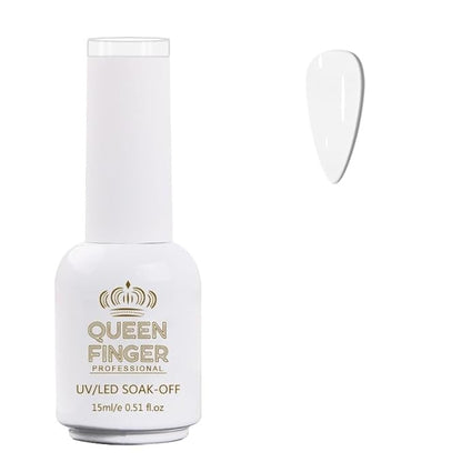 GV478 QUEENFINGER Gel Nail Polish 1 Pcs 15ml Soak Off Spring Gel Polish Nail Art Manicure Salon DIY Gel Nail Design Decoration at Home Uv Nail Lamp Needed (1-100)
