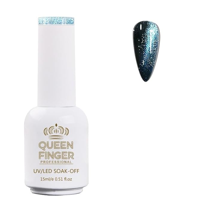GV484 QUEENFINGER Gel Nail Polish 1 Pcs 15ml Soak Off Spring Gel Polish Nail Art Manicure Salon DIY Gel Nail Design Decoration at Home Uv Nail Lamp Needed (101-143)