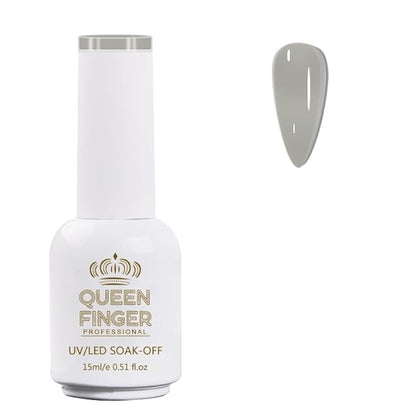 GV478 QUEENFINGER Gel Nail Polish 1 Pcs 15ml Soak Off Spring Gel Polish Nail Art Manicure Salon DIY Gel Nail Design Decoration at Home Uv Nail Lamp Needed (1-100)