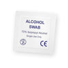 GV480 THR3E STROKES 100 Sterile Alcohol Swabs Antiseptic Prep Wipes Pads 100 Pcs