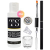 GV489 THR3E STROKES Polygel Slip Solution Liquid - 50ml Anti-stick for Poly Nail Gel Colors (50SS+1DD+1SPAT+1CLIP+1MILLER)