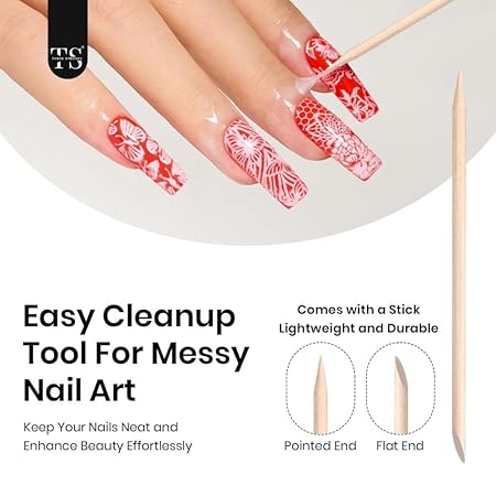 GV514 THR3E STROKES Gel Polish Liquid Latex for Nails: 7.5ML Simple Peel off Cuticle Guard for Nail Polish Nail Art Liquid Latex Barrier Protector Manicure Cuticle Protectors with Stick Gifts for Women