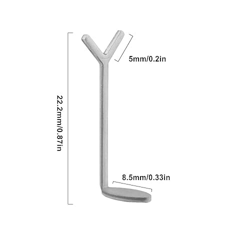 GV611 1PCS Nail Magnet Cat Eye Magnet Y Shape Cat Eye for Nail Art | Manicure Accessories for Salon at Home, Prosthesis Solution and Nail Polish for Beginners and Experts (Small)