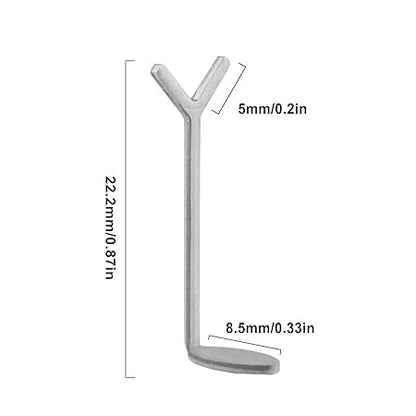 GV611 1PCS Nail Magnet Cat Eye Magnet Y Shape Cat Eye for Nail Art | Manicure Accessories for Salon at Home, Prosthesis Solution and Nail Polish for Beginners and Experts (Small)