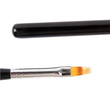 GV709 THR3E STROKES 2 Pc Nail Ombre Brush Pro Nail Art Tools, UV Gel Nail Art Painting Brush With Wood Handle