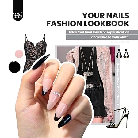 GV777 THR3E STROKES 36 Colors Nail Art GelPaint Kit, 40PCS Gel Nail Polish Set,With Top Coat , Base Coat Gel Nail Polish with NailBrush for DIY NailArt Design, NailArt GelPolish for DIY At Home