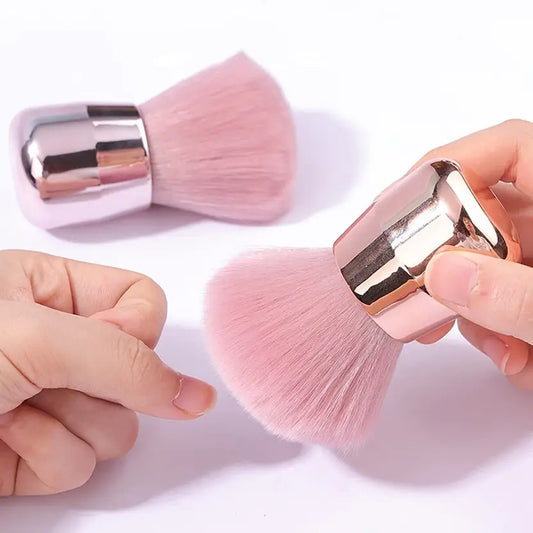 GV693 Dust Cleaner Brush, Nail art Soft Kabuki Cleaner Brush for Makeup