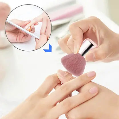 GV693 Dust Cleaner Brush, Nail art Soft Kabuki Cleaner Brush for Makeup