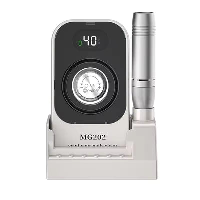 GV945 Rechargeable Professional Nail Drill Machine – Portable Electric Nail File with Digital Display & Speed Control