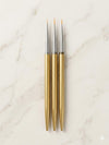 GV1028 3 PCS Nail Art Brush Set – Professional Nail Design Brushes Kit Color may Vary