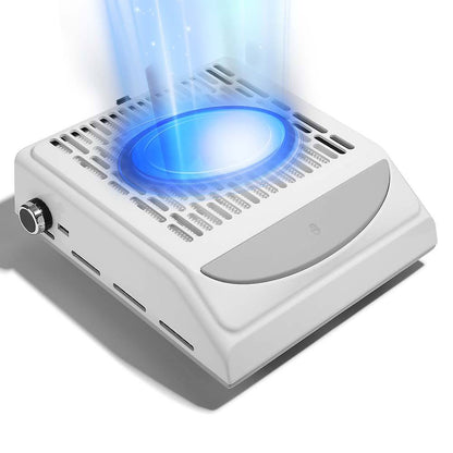 GV576 1Pcs Professional Nail Dust Collector – High-Power Vacuum Suction for Manicure & Pedicure Color may Vary