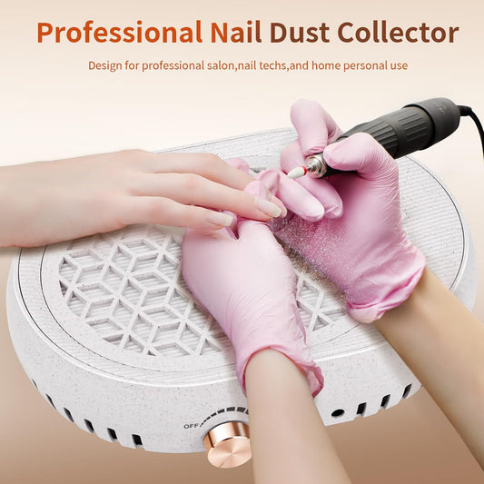 GV1125 Professional Nail Dust Collector SC808-1 – Electric Nail Dust Vacuum Extractor for Manicure & Nail Salon