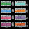 GV849 Soft Gel Nail Tips – Extra Long Full Cover Clear Tips (H119 Series) – 240/600 PCS Box for Nail Extensions, Gel-X, Acrylic & Press-On Nails