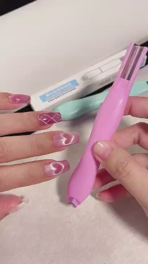 GV875 3-IN-1 Heart Shape Snake Pattern Nail Cat Eye Magnet – 3D Effect UV Gel Polish Magnetic Stick