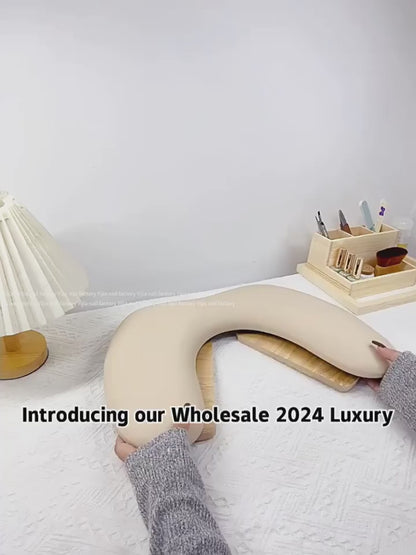 GV832 THR3E STROKES Armrest for Nails Tech Nail Hand Rest DIY Non-Slip Base Professional Practical Durable Accessories for Manicure Home Salon (BAMBOO PILLOW 36)