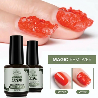 GV948 Queen Finger Magic Gel Polish Remover – Fast Soak-Off Nail Gel Remover for Acrylic & UV Gel (15ml)