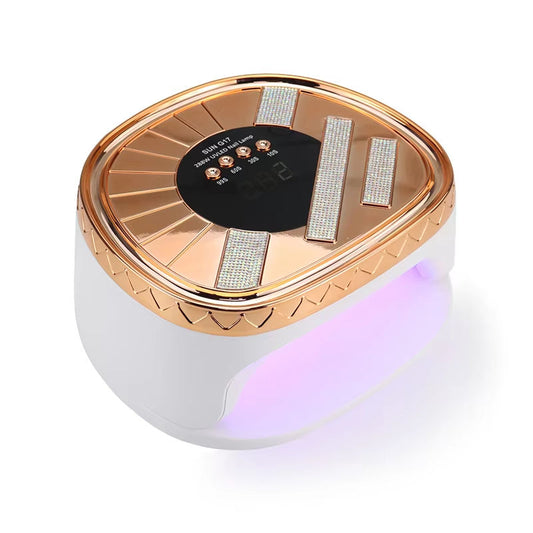 GV713 Sun G17 High Power UV LED Nail Lamp – Professional Gel Nail Dryer with Automatic Sensor & Multiple Timer Settings