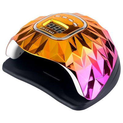 GV666 Colorful SUN G5 Mini UV LED Nail Lamp – Portable Gel Nail Dryer with Auto Sensor & 4 Timers