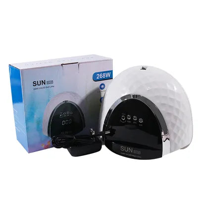 GV669 SUN YC-57 UV LED Nail Lamp – 268W Professional Gel Nail Dryer for Manicure & Pedicure