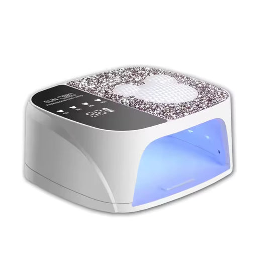 GV676 SUN S80 Cartoon Diamond UV LED Nail Lamp – 36 LEDs, 2-in-1 Electric Fast-Drying Gel Polish Dryer Color May Vary