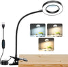 GV908 LED Clip-On Flexible Metal Tube Lamp with Plastic Head – Mini USB Gel Nail Dryer Desk Lamp for DIY Manicure Color may Vary